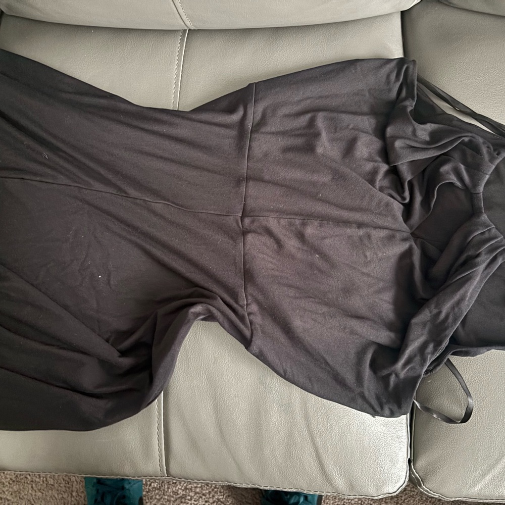 Ann Taylor Black Backless Dress